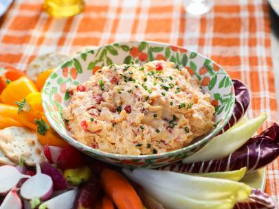 Pimento Cheese Dip as seen on Valerie's Home Cooking, Season 13.