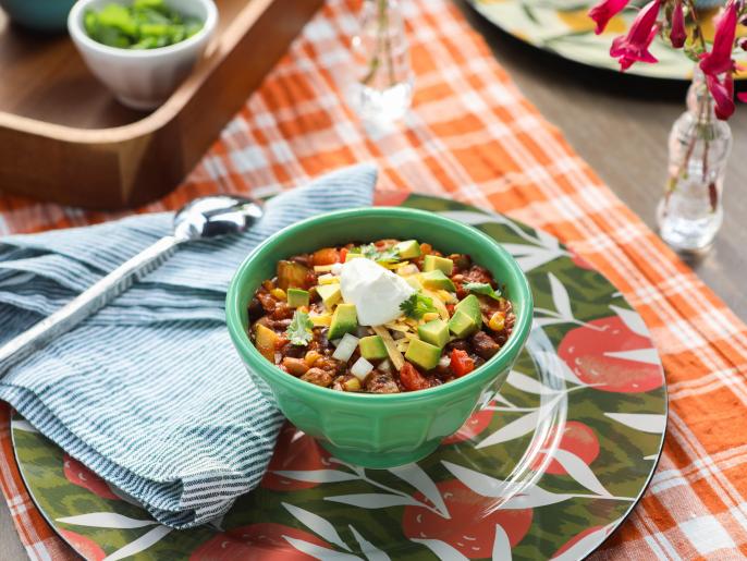 Veggie Chili Recipe Valerie Bertinelli Food Network