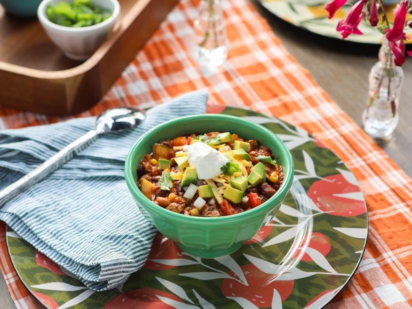 Veggie Chili as seen on Valerie's Home Cooking, Season 13.