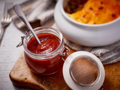 Mary Berg's Homemade Tomato Ketchup, as seen on Mary Makes It Easy, season 1. Mary Berg's Homemade Tomato Ketchup, as seen on Mary Makes It Easy, season 1.