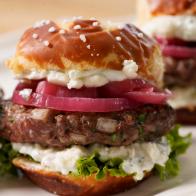 Geoffrey Zakarian makes his Savory Lamb Sliders, as seen on The Kitchen, Season 30.
