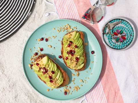 Avocado and Spicy Peanut Chutney Toast
