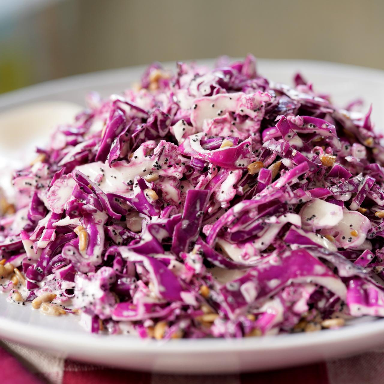 purple cabbage salad dressing