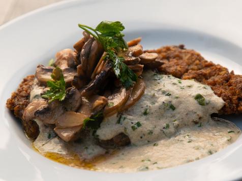 BBQ Chicken Fried Steak with White Gravy
