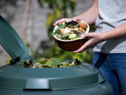 Ceramic Lettuce Compost Crock