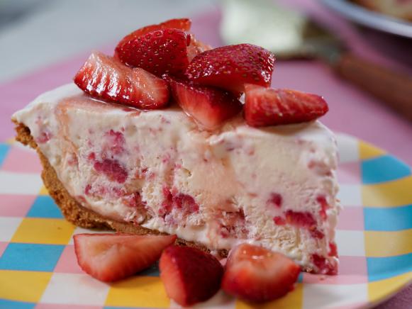 Frozen Strawberry Pie Recipe Alex Guarnaschelli Food Network 7807