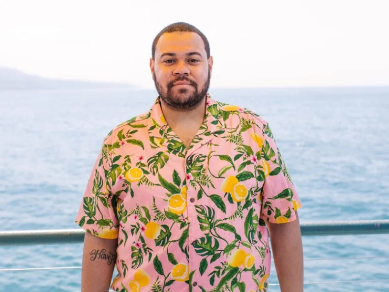 East Coast Contestant Chef, Jared portrait, as seen on Beachside Brawl, Season 1.