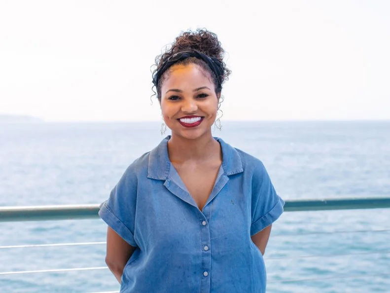 East Coast Contestant Chef, Jada portrait, as seen on Beachside Brawl, Season 1.