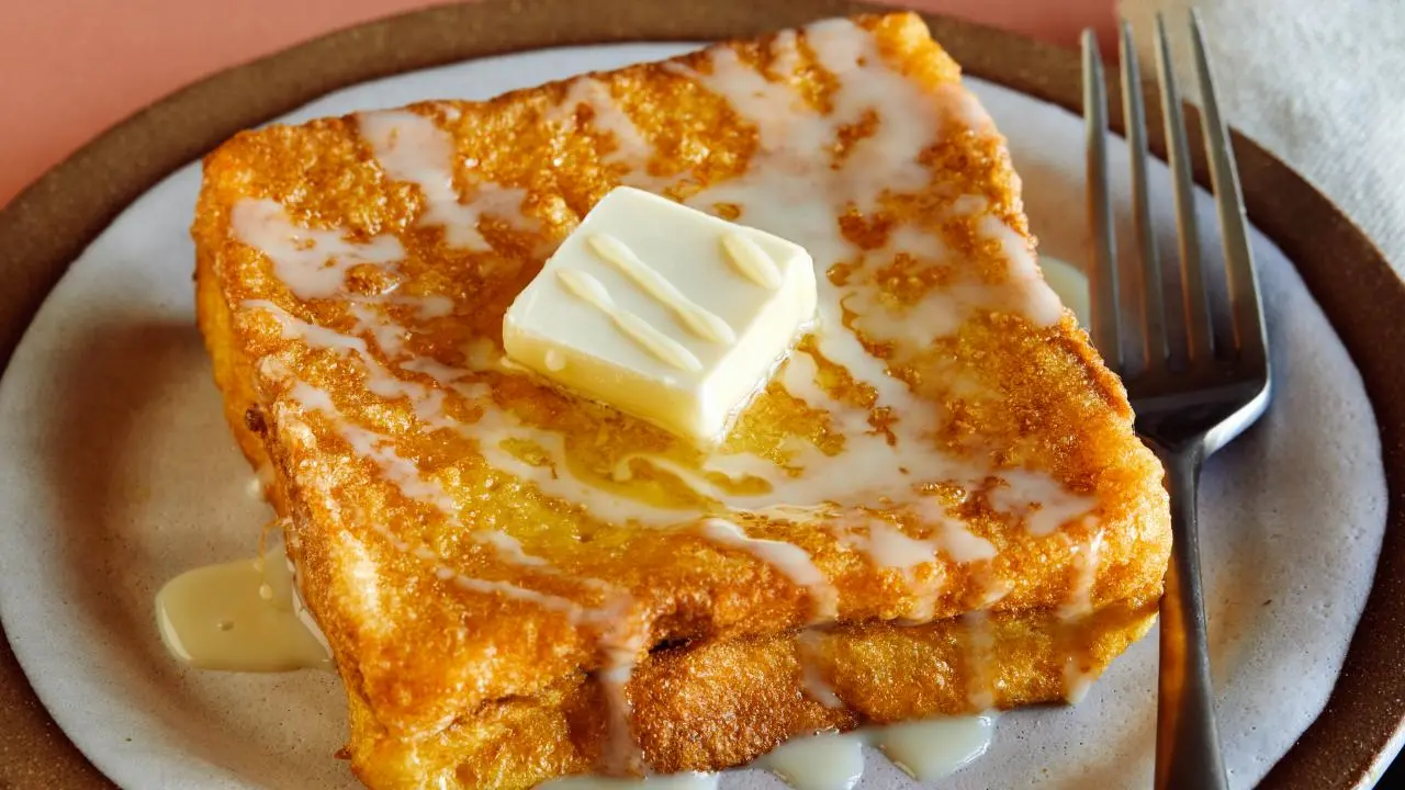 Hong Kong-Style Condensed Milk Toast