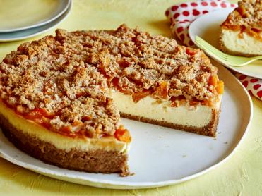 Peach Cobbler Cheesecake Recipe | Food Network Kitchen | Food Network