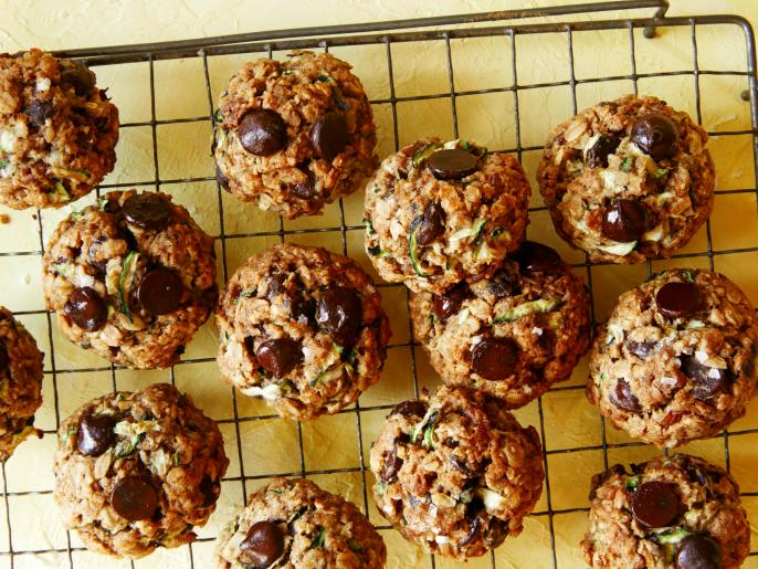 Zucchini Oatmeal Chocolate Chip Cookies Recipe Food Network Kitchen