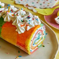 Tie-Dye Cake Roll