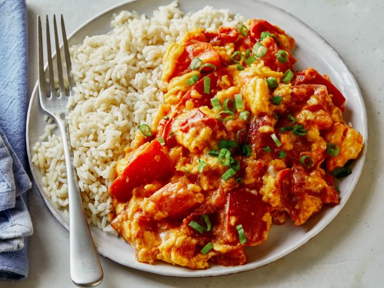 Tomato and Egg with Rice