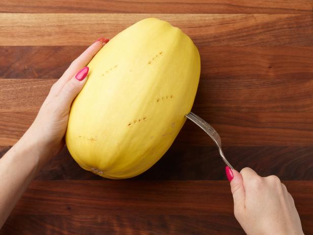 Food Network Kitchen’s How to Cook Spaghetti Squash, as seen on Food Network.