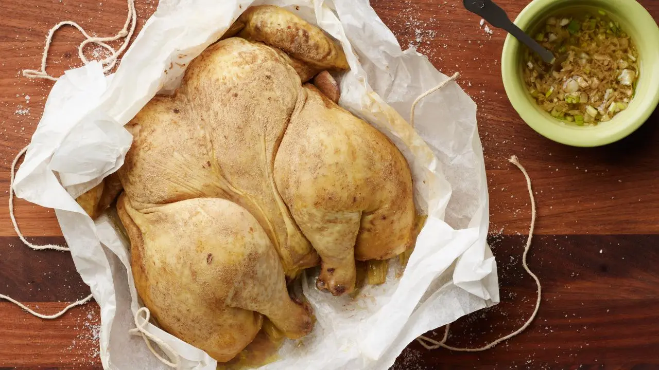 Salt-Baked Chicken