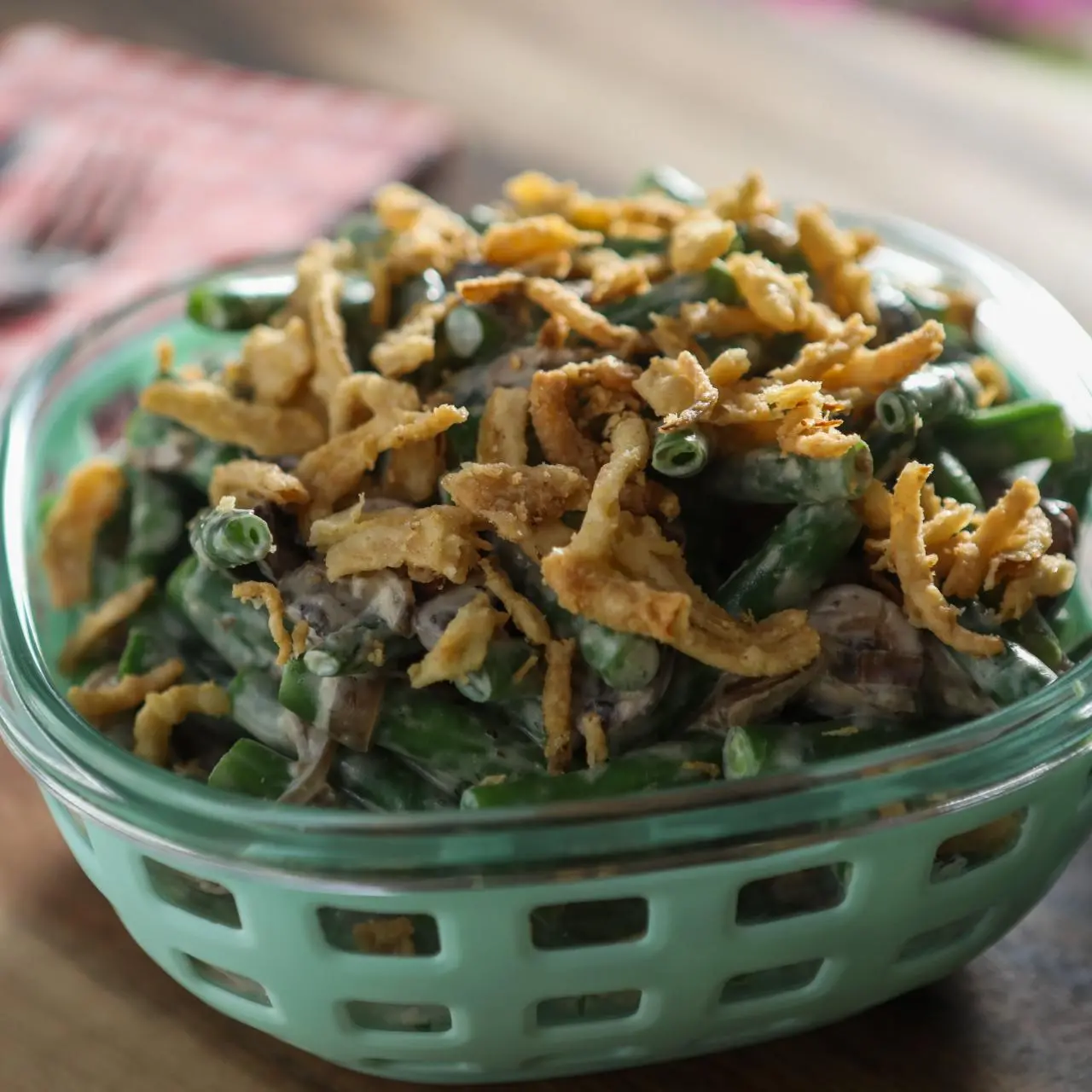 Green Bean Casserole Salad
