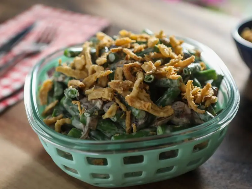 Green Bean Casserole Salad Recipe Valerie Bertinelli Food Network