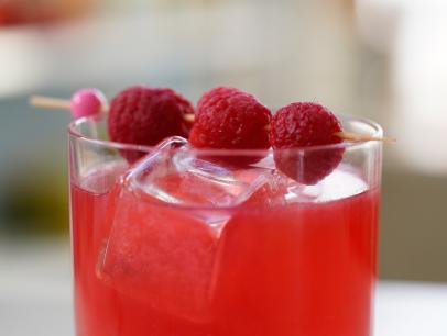 Alex Guarnaschelli makes her Raspberry Bourbon Sour, as seen on The Kitchen, Season 31.