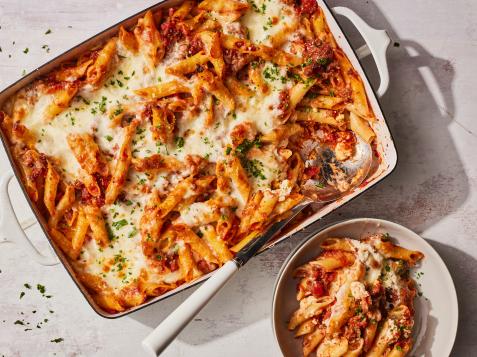 The Best Baked Mostaccioli