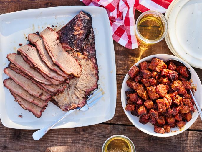 Whole Smoked Brisket and Burnt Ends Recipe Food Network Kitchen Food Network