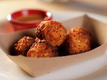 Shop Tots as served at Union Woodshop in Clarkston, Michigan, as seen on Triple D Nation.