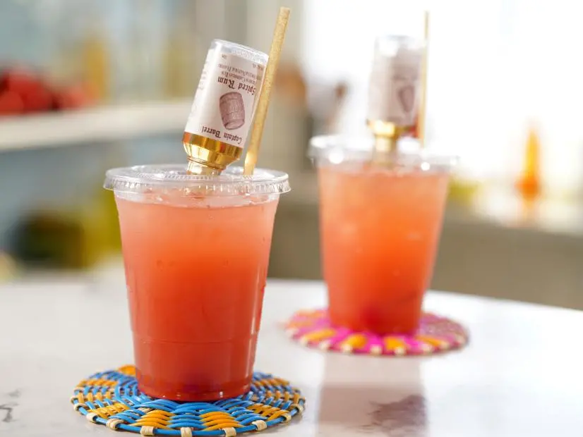 Jeff Mauro makes his Mobile Mai Tai with Mini Bottle, as seen on Food Network's The Kitchen, Season 31