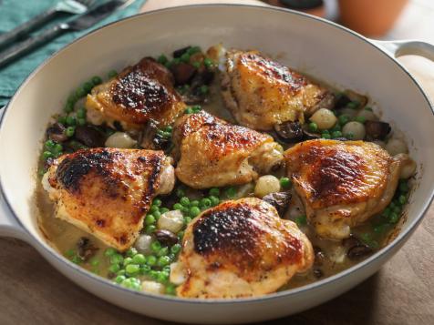 One-Pan Honey Mustard Chicken Thighs