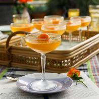 Clementine Sorbet Mimosas as seen on Valerie's Home Cooking, Season 13.