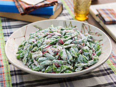 Herby Snap Pea and Radish Salad