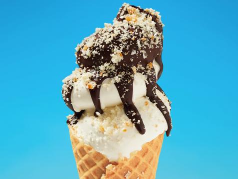 Krispy Kreme Turns Its Iconic Glazed Doughnut Into Soft Serve Ice Cream