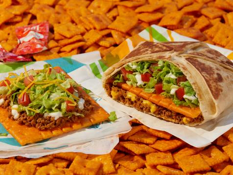 Taco Bell's New Tostada Is Basically a Giant Loaded Cheez-It