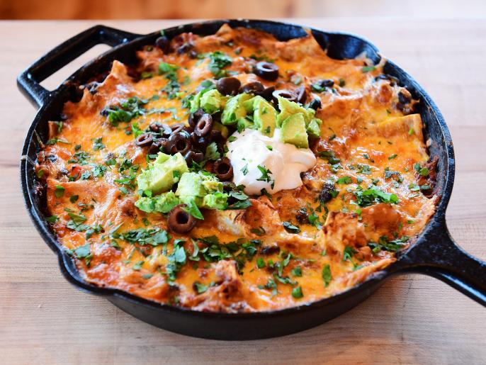 Enchilada Skillet Recipe Ree Drummond Food Network