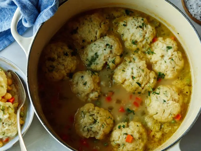 Vegan Chickpeas and Dumplings