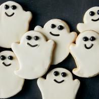 Ghost Sugar Cookies