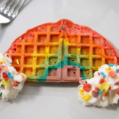 rainbow waffle maker