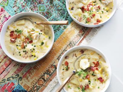 Miss Kardea Brown's Fish Chowder, as seen on Delicious Miss Brown, Season 7.
