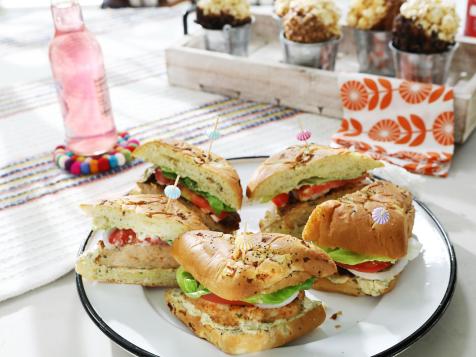 Shrimp Burgers with Avocado Tartar Sauce