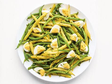Summer Beans with Hard-Boiled Eggs
