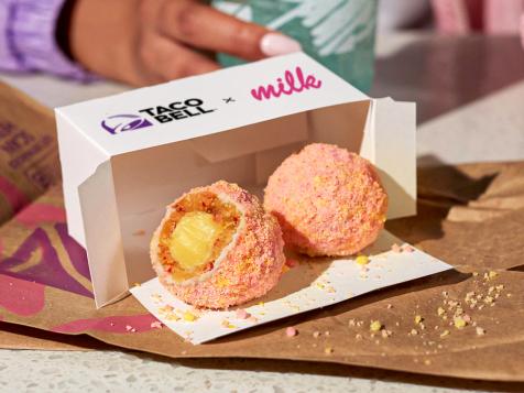 Taco Bell and Milk Bar Team Up to Make a Crunchy Taco Shell-Coated Strawberry Truffle