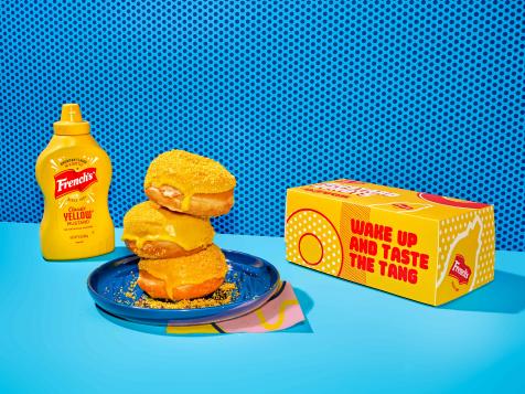 French’s Is Giving Away Free Mustard Dough Doughnuts on August 6, National Mustard Day
