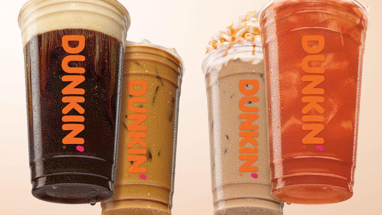 Dunkin Pumpkin Cream Cold Brew! - The Hint of Rosemary