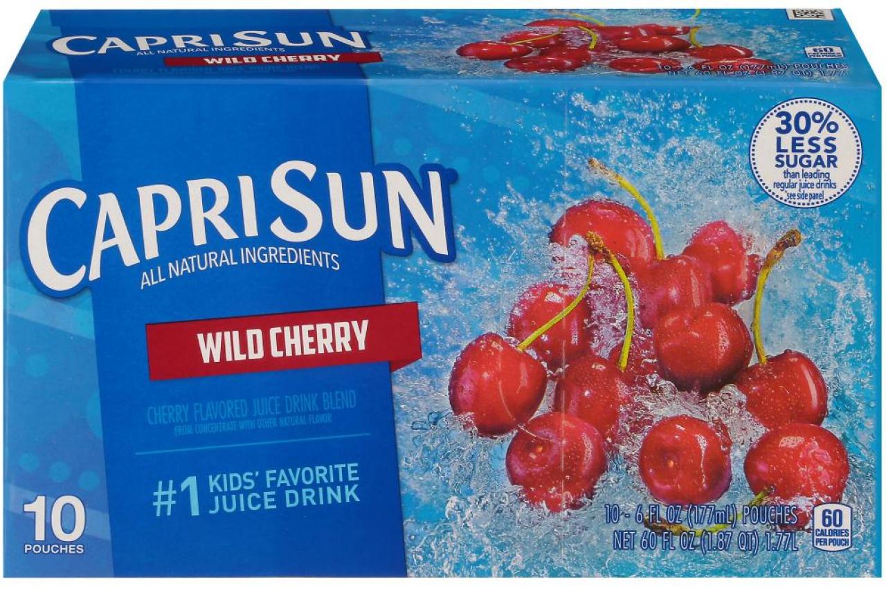 Capri Sun Recalled After Contamination from Cleaning Solution Food Network Healthy Eats