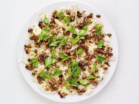 Cauliflower Salad with Raisins and Capers