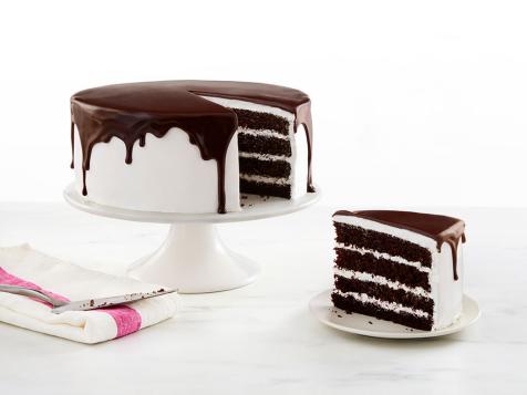 Chocolate Layer Cake with Swiss Buttercream and Ganache