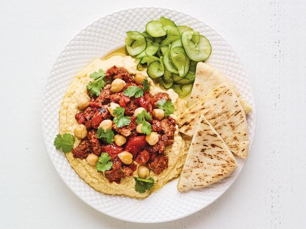 Hummus Bowls with Spiced Lamb image