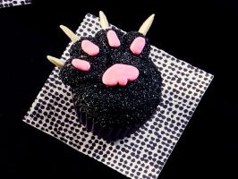 Monster Paw Cupcakes