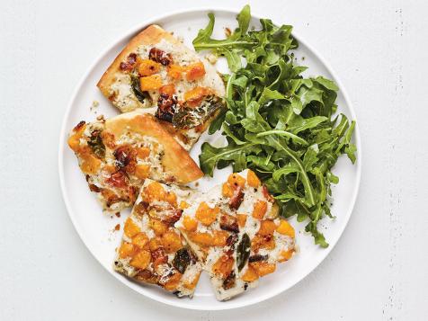 Sage and Squash Pizza with Bacon