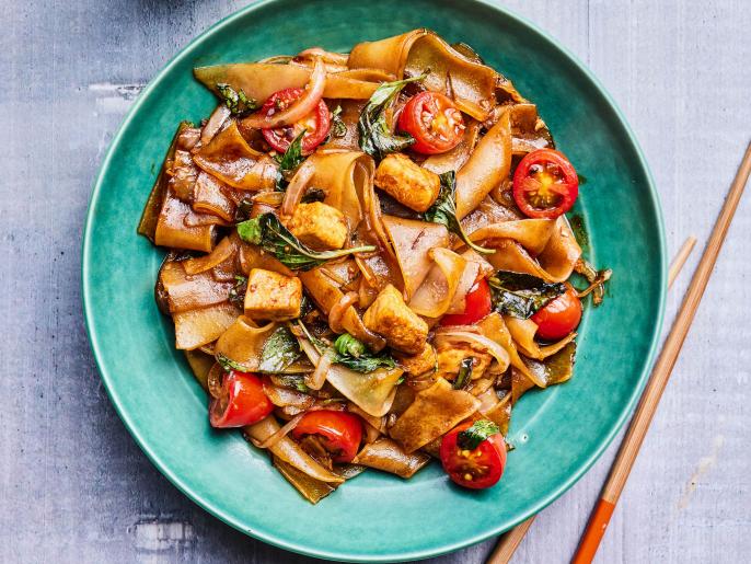 Vegan Drunken Noodles Recipe Jet Tila Food Network