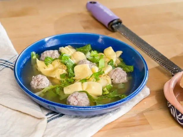 Italian Wedding Soup with Sausage Meatballs Recipe Chef s Resource
