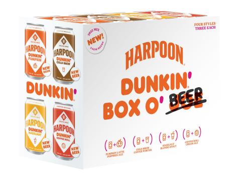 Harpoon and Dunkin’ Are Bringing Back Their Pumpkin Spice Latte Beer – Plus Three New Brews